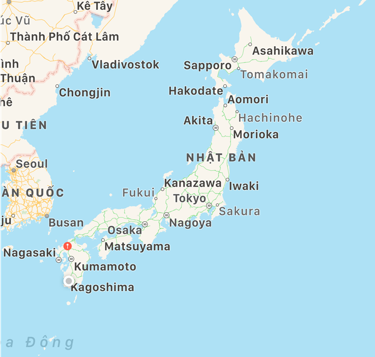 Cà Mau Nhật Bản